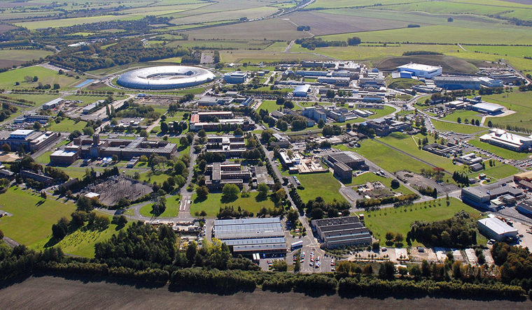 Harwell aerial shot