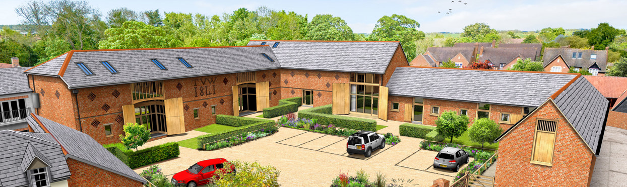 Image of Audley Barns Great Gransden Redevelopment Project - Proposed Design Visual1